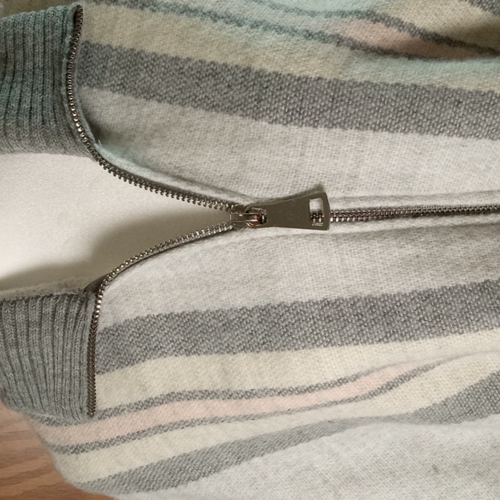 COCO + CARMEN, Zip Up Poncho, Fall, Travel, Vacation, Office, Casual - Picture 5 of 11